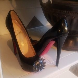 Christian Louboutin spiked heels